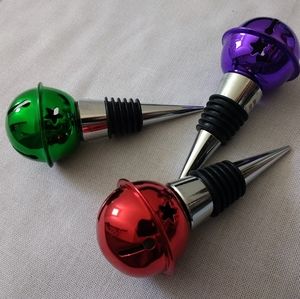 NIB Jingle Bell bottle stoppers